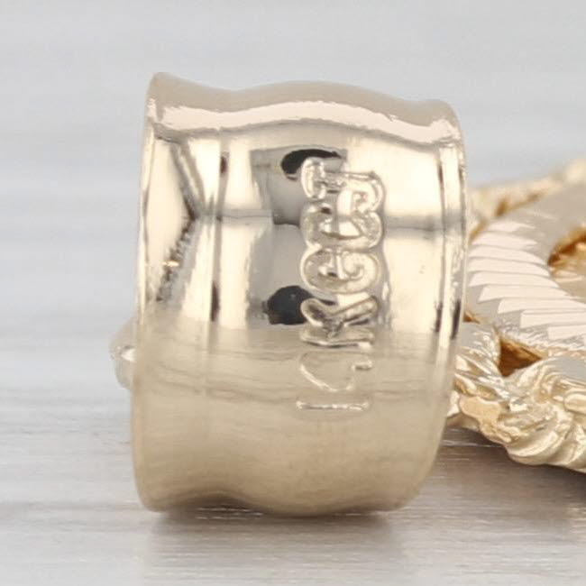 2006 Gold American Eagle Coin Pendant 14k 22k 1/10oz 5 Dollar Walking Liberty