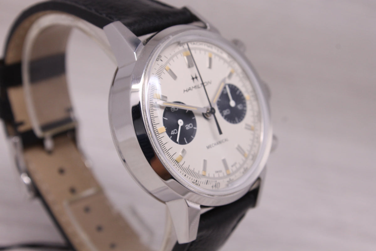 Hamilton Intra-Matic Chronograph 40mm Mens MINT Mechanical Watch Swiss H38429710
