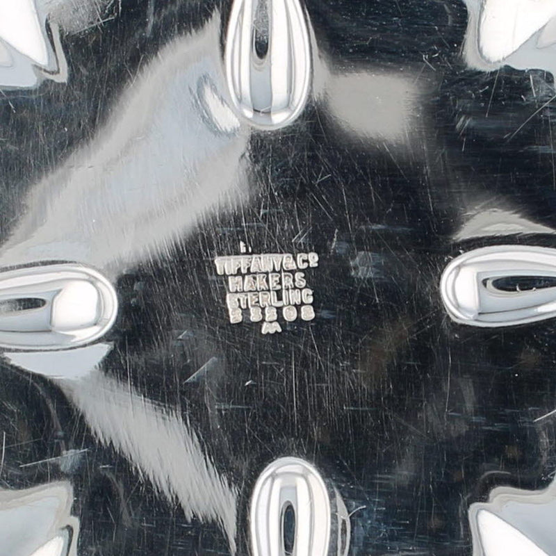 Tiffany & Co Shamrock Bowl Sterling Silver 23208 Vintage Decorative Serving
