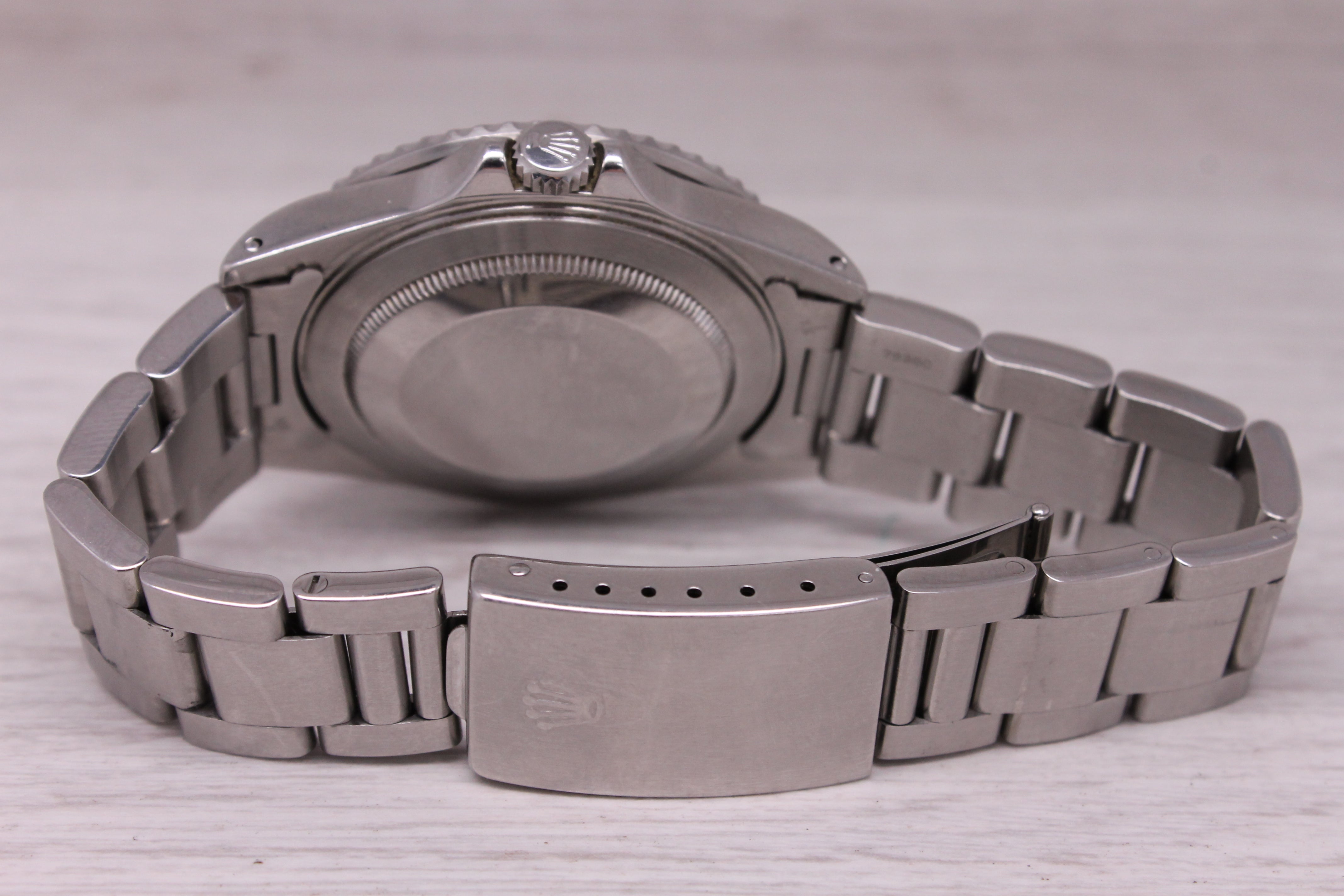 Vintage 1995 Rolex GMT Master II 16710 Mens 40mm Steel Watch Oyster Coke Bezel