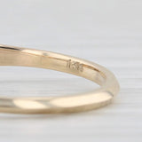Light Gray 0.59ctw Diamond Engagement Ring 14k Gold Size 6.25 Vintage Woods
