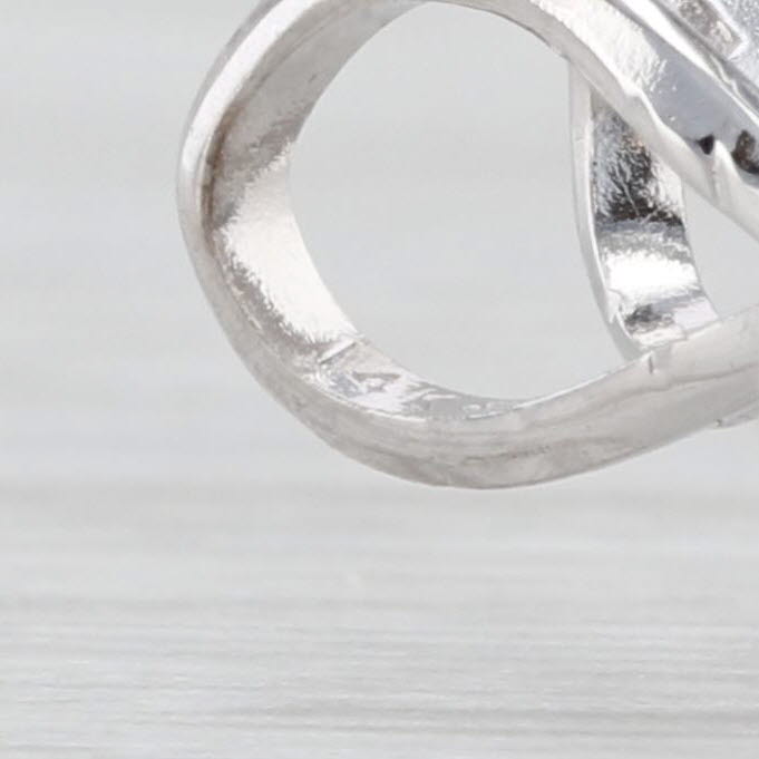 5.15ctw Pear Tanzanite Diamond Halo Pendant 14k White Gold