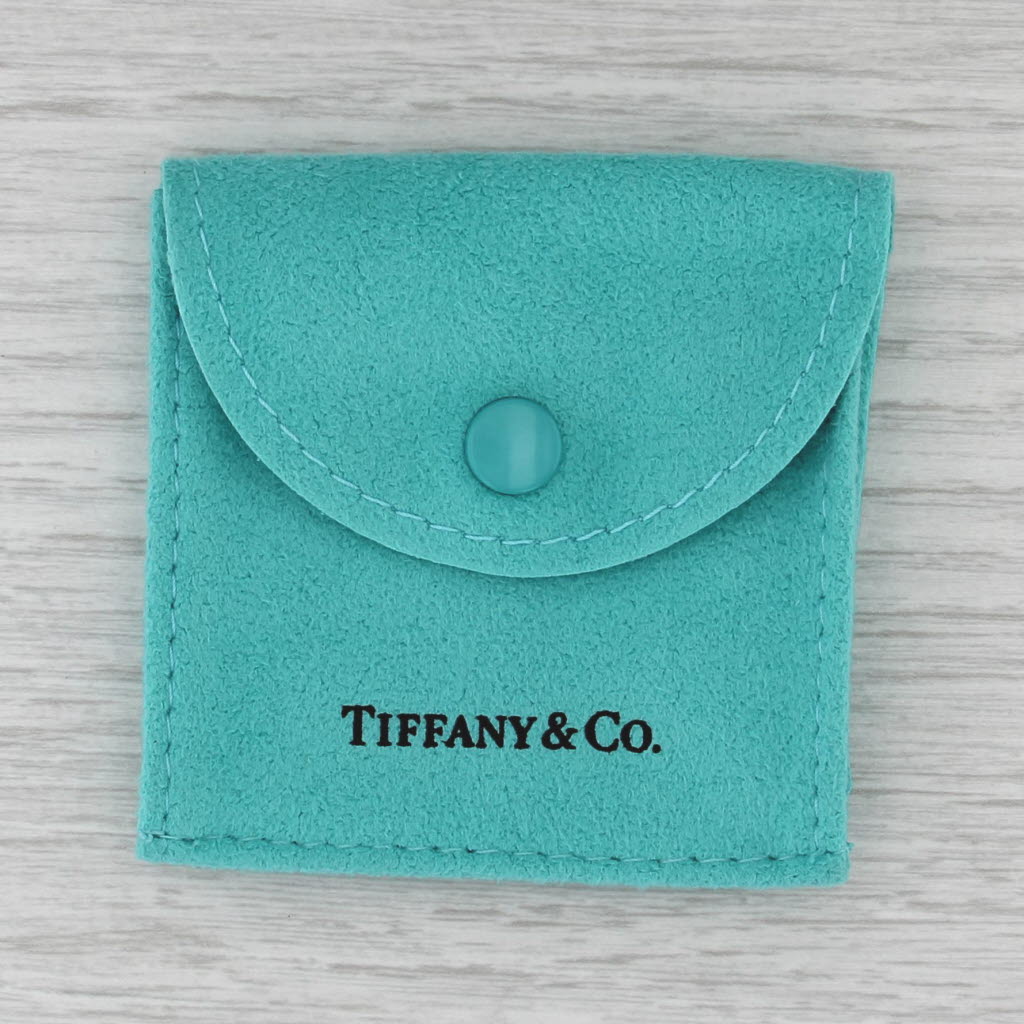 Tiffany & Co Airplane Pendant Necklace w/ Pouch Sterling Silver 16" Cable Chain