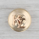 Kappa Sigma Pin Vintage Fraternity Lapel 10k Yellow Gold