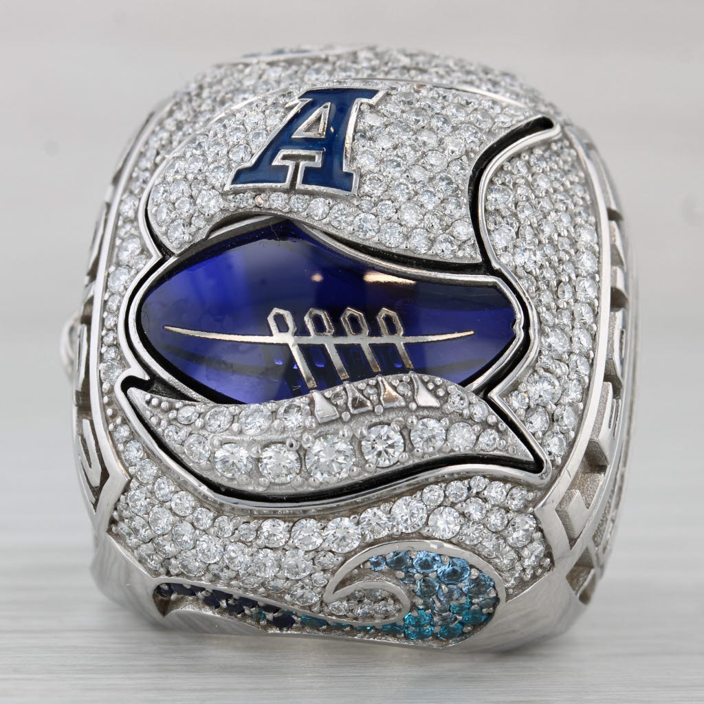 Gray 2022 Toronto Argonauts CFL Grey Cup Football Championship Players Ring 10k Gold