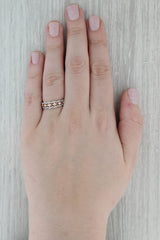 Shane Co Diamond Ring 14k Gold Size 8 Wedding Stackable Band