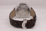 Panerai Luminor GMT PAM88 PAM 00088 Mens 44mm Steel Automatic Watch Box Papers