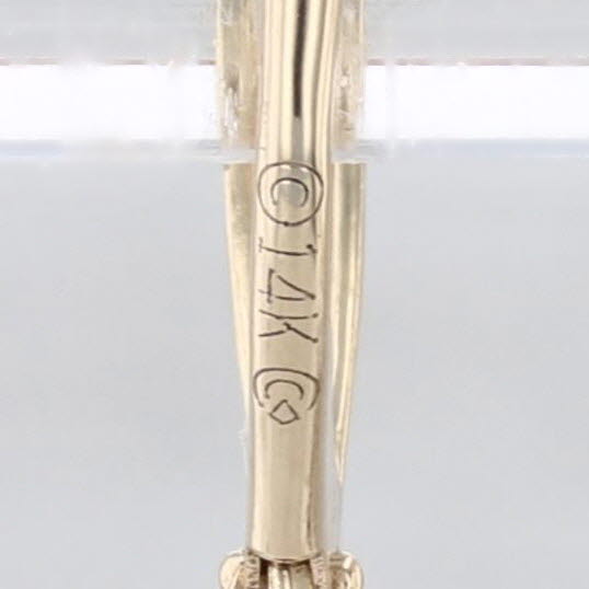 19.50ctw Smoky Quartz Marquise Dangle Earrings 14k Yellow Gold Lever Backs