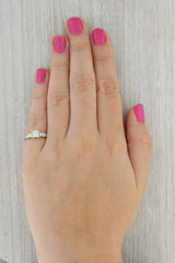 Tan Scott Kay 1.13ctw Princess Diamond Engagement Ring Platinum Size 5.75