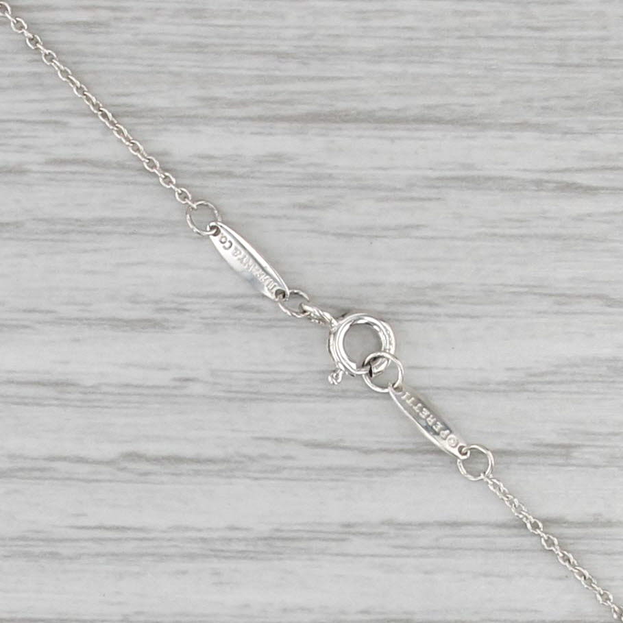 Tiffany & Co Bottle Jug Necklace Sterling Silver w/ Pouch Elsa Peretti