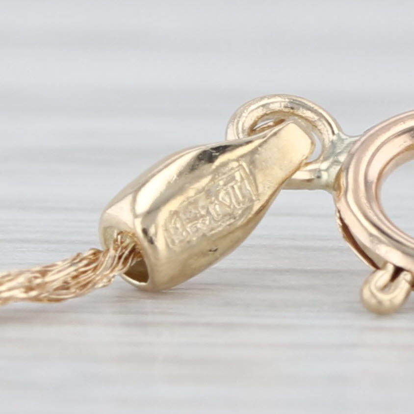 4.70ctw Marquise Cubic Zirconia Station Mesh Chain Necklace 14k Yellow Gold 18"