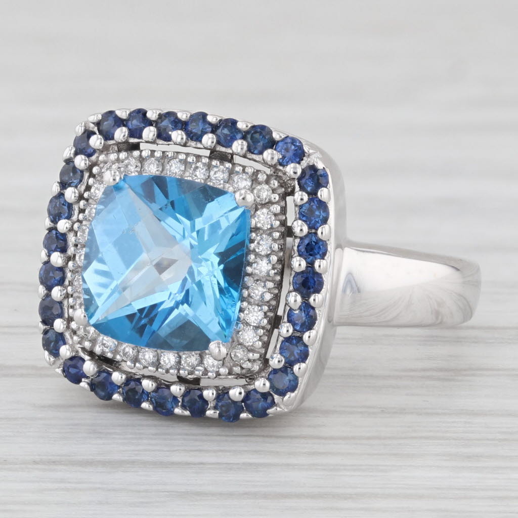 Levian Sapphire Diamond Ring Le Vian Blue Topaz Sapphire
