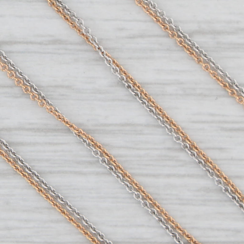 Gray New Makur 2.10ctw Morganite Diamond Halo Pendant Necklace 18k Gold Cable Chain