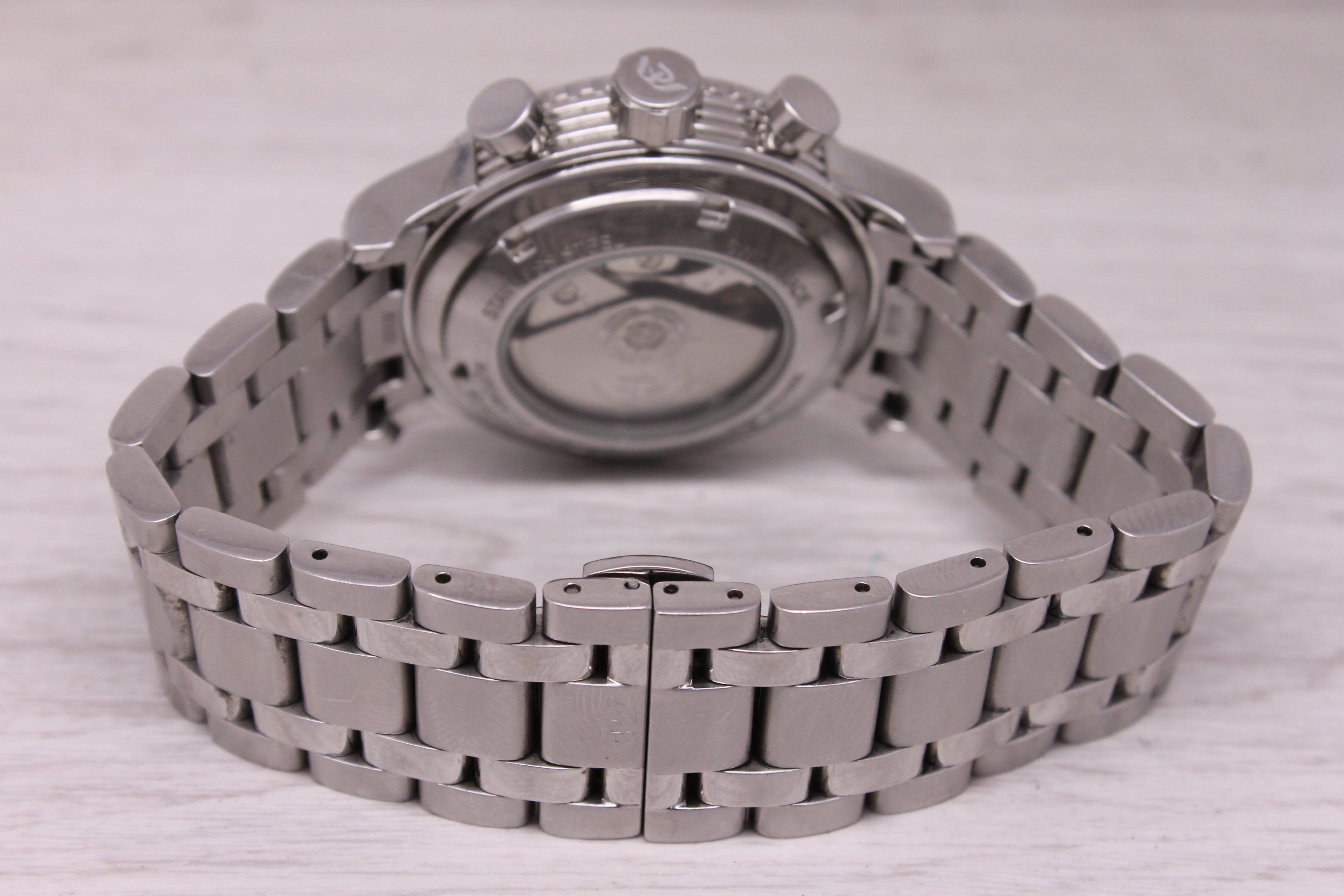 Philip Watch Admiral Chronograph 41mm Steel Swiss Date Automatic Valjoux 7750