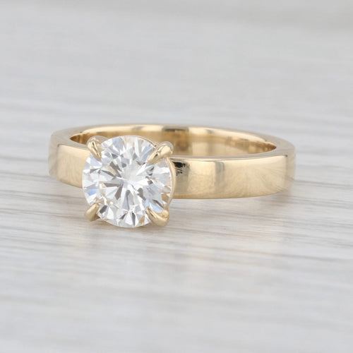 New GIA 1.49ct VVS2 Diamond Solitaire Engagement Ring 14k Yellow Gold Size 6.75