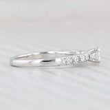 Scott Kay 0.82ctw Round Diamond Engagement Ring Platinum Size 6.25