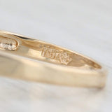 Light Gray 1.19ctw Marquise Peridot Diamond Ring 10k Yellow Gold Size 7 Bypass