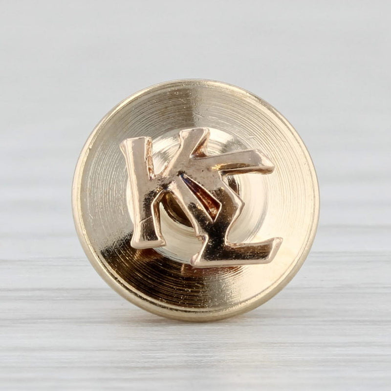 Kappa Sigma Pin Vintage Fraternity Lapel 10k Yellow Gold