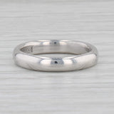 Gray Vintage Wedding Band 18k White Gold Ring Size 5.25 Fidelity British Hallmarks