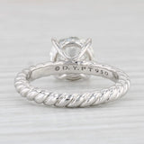 2.53ct Diamond Solitaire Engagement Ring 950 Platinum David Yurman Box GIA