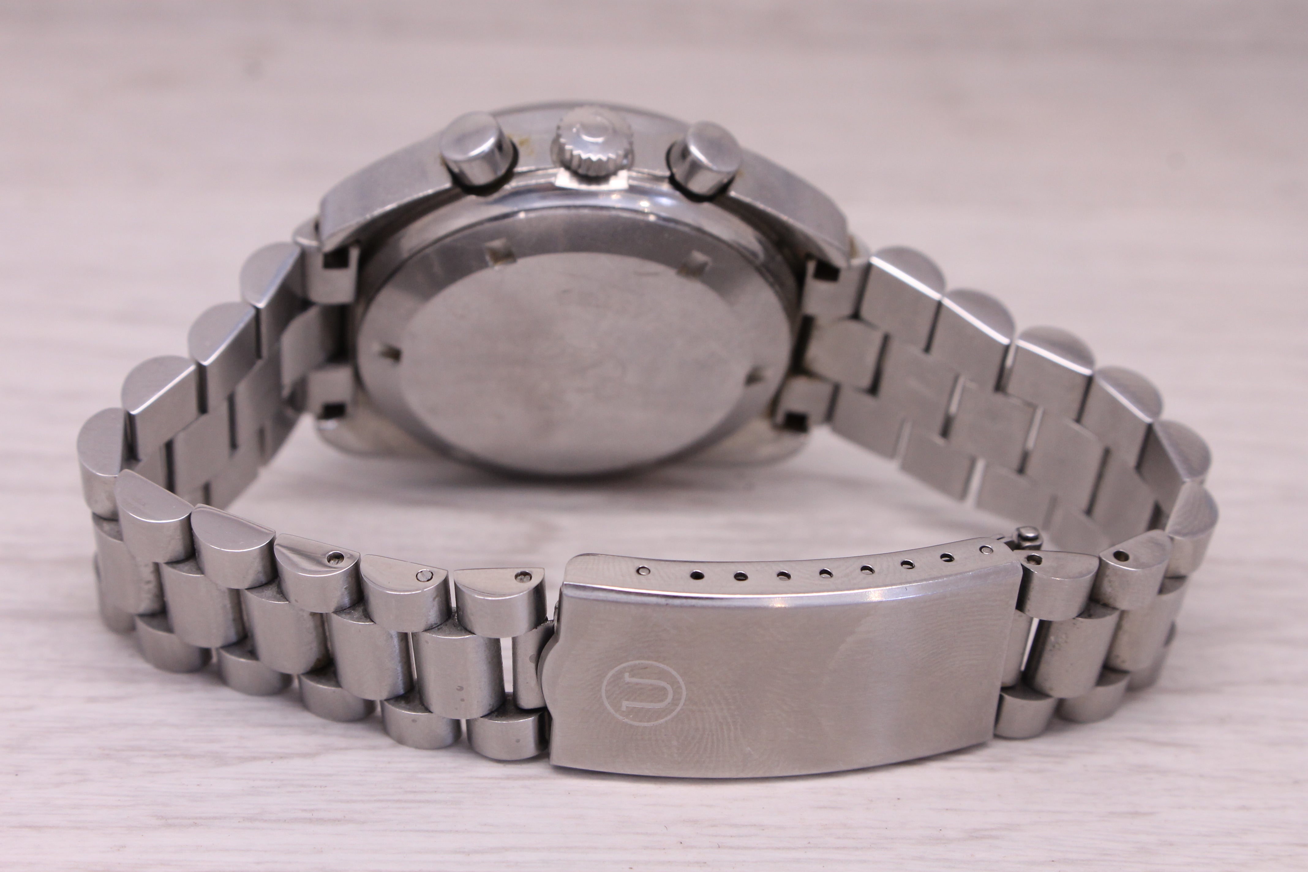 Vintage c.1970 Omega Seamaster Steel 38mm Automatic Chronograph Watch 176.007
