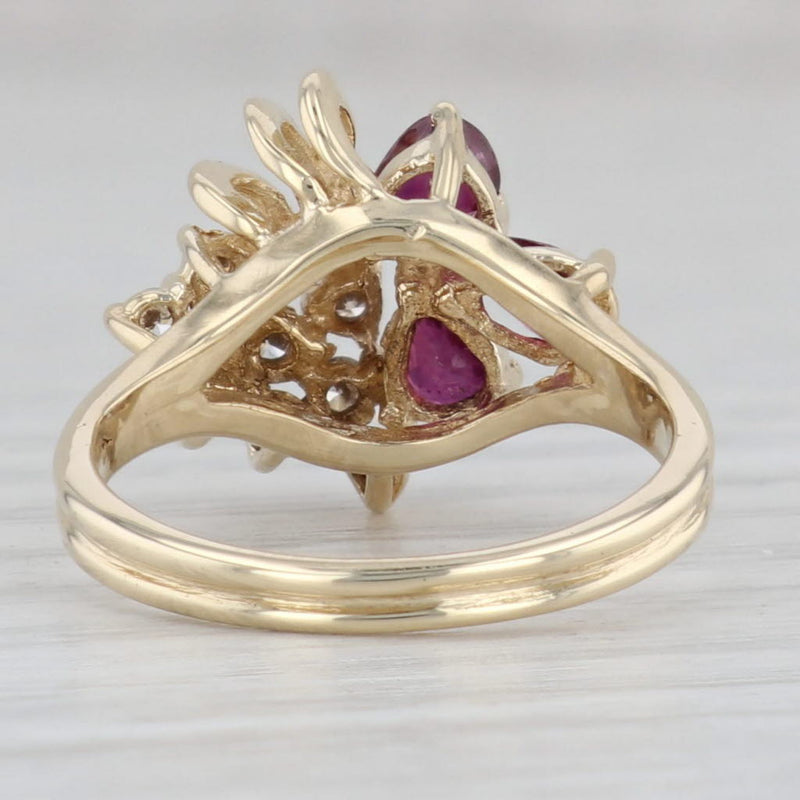 Buy Ruby Ring Rose Gold, Natural Ruby Ring, July Birthstone Online in India  - Etsy