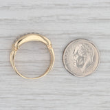 Gray 0.25ctw Diamond Ring 14k Yellow Gold Size 7 Wedding Band
