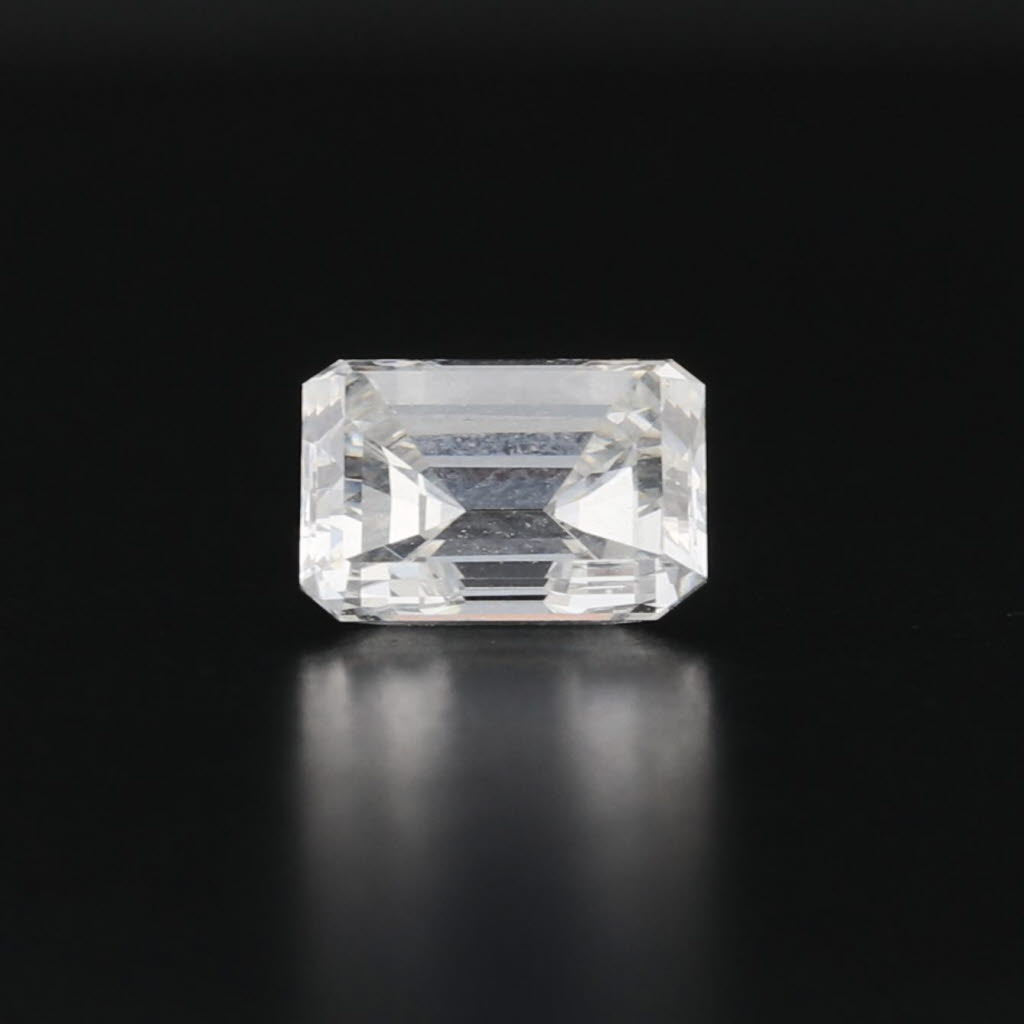 1.66ct Loose Diamond Solitaire G VS1 Emerald Cut for Setting GIA Cert