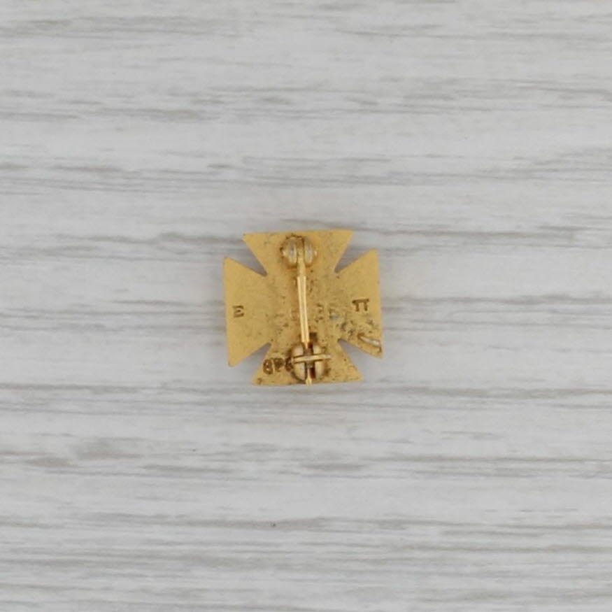 Alpha Tau Omega Cross Pin Fraternal Vintage Badge
