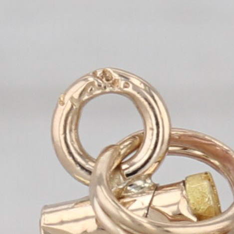 1990 1/10oz 999 Fine Gold 5 Dollar Gold American Eagle Coin Pendant 14k Charm