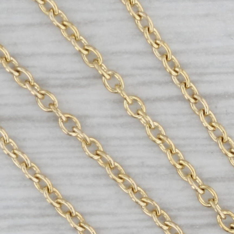 New 2.45ctw Diamond Station Necklace 14k Yellow Gold 16-18" Adjustable Chain
