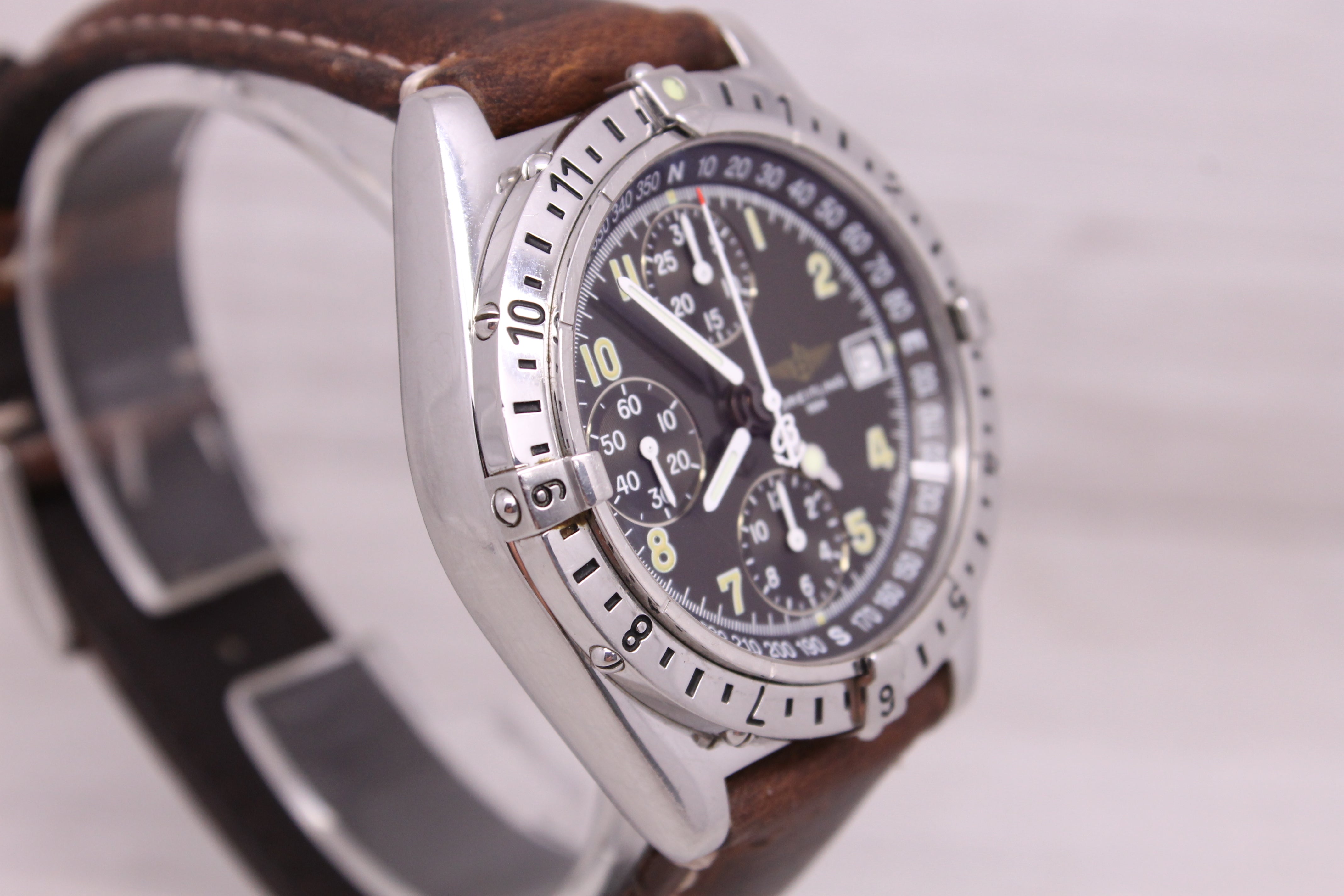Breitling Chronomat Longitude GMT 40mm Steel Automatic Chronograph Watch A20048