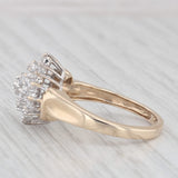 0.17ctw Diamond Engagement Ring 10k Yellow Gold Size 7.25