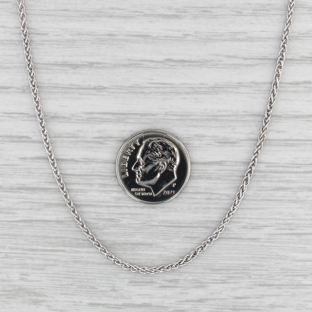 Stephen Webster Chain Necklace 18k White Gold 16.75" 1.7mm Lobster Clasp