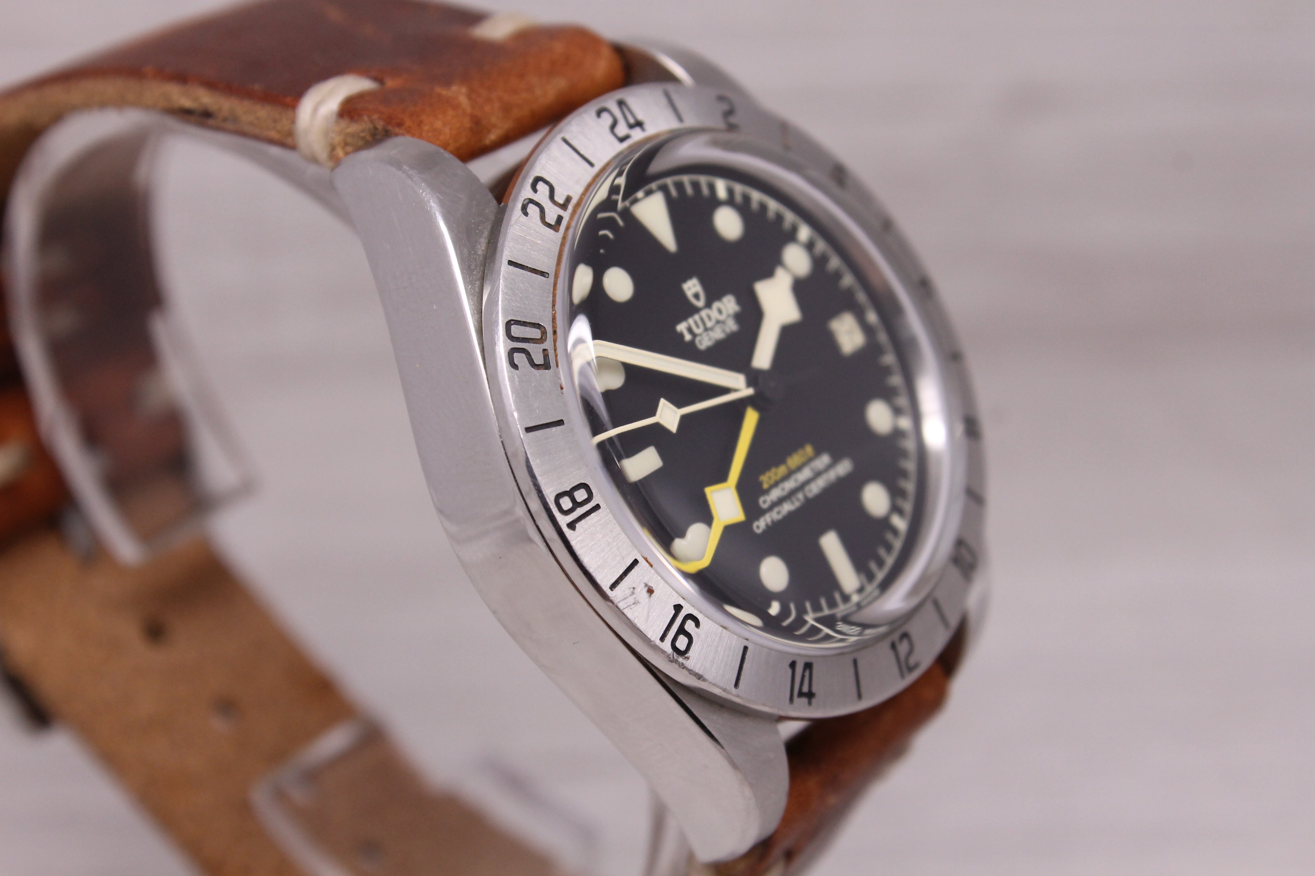 Tudor Black Bay Pro 79470 Mens 39mm Steel GMT Chronomter Watch