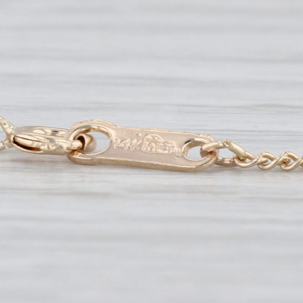 0.87ctw Diamond Halo Circle Pendant Necklace 14k Yellow Gold 17.75" Curb Chain