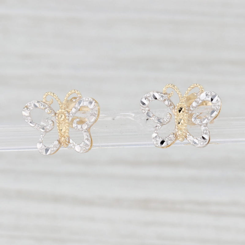 10K Diamond Butterfly Earrings | Fernbaugh's Jewelers