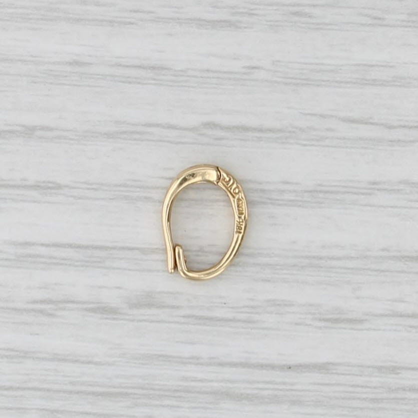 Snap Bail for Jewelry Making Repair Findings 18k Yellow Gold