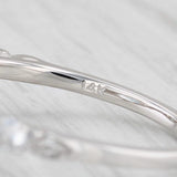 2.58ctw Aquamarine Sapphire Diamond Halo Ring 14k White Gold Size 8