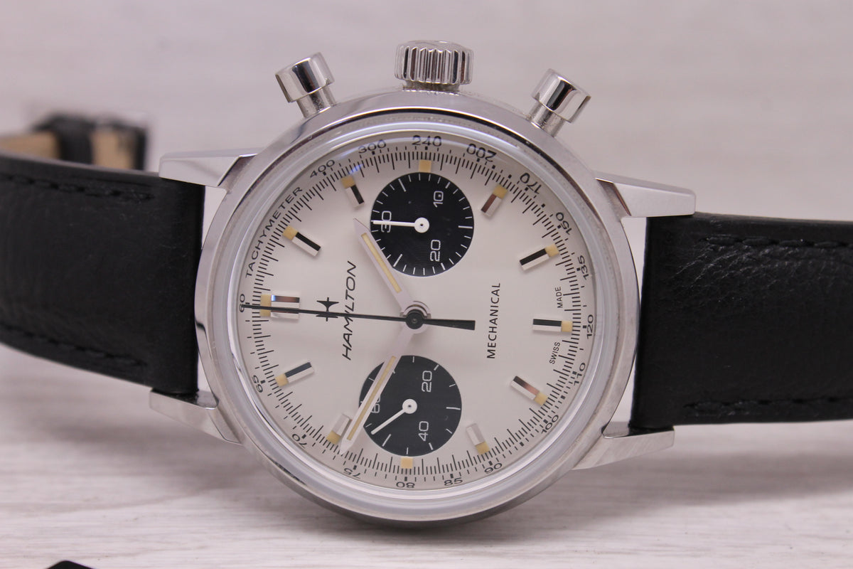 Hamilton Intra-Matic Chronograph 40mm Mens MINT Mechanical Watch Swiss H38429710