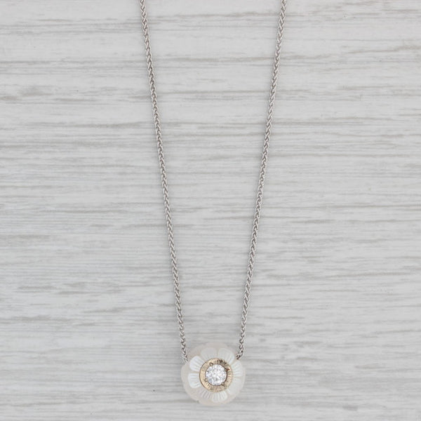 Dainty Pearl Pendant Necklace