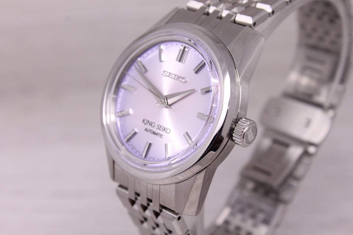 King Seiko SPB291 37mm Steel Automatic Boutique Edition Unworn w Box Strap More