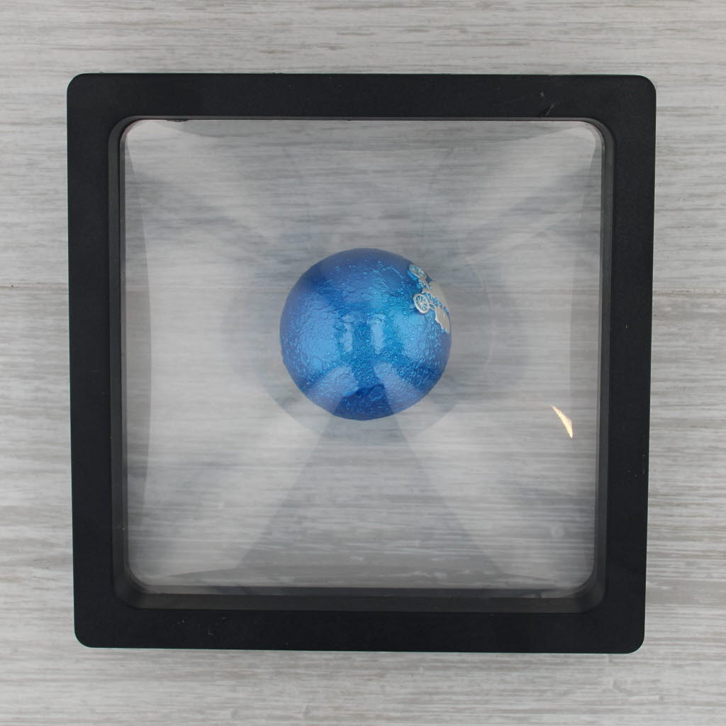 ET 2022 40th Anniversary 1oz Silver Bicycle Silhouette Moon Sphere Coin in Box