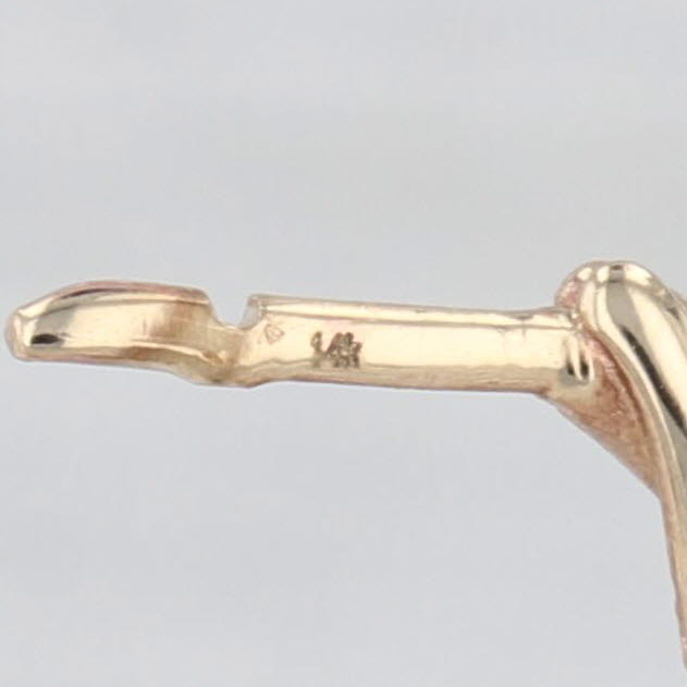 Cubic Zirconia Twist Hoop Earrings 14k Rose Gold Snap Top Oval Hoops