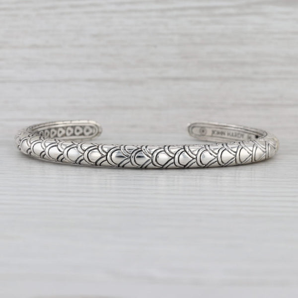 John Hardy Naga Legends Collection Cuff Bracelet Sterling Silver Drago