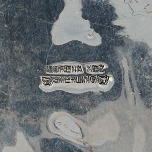 Lorean Nez Vintage Navajo Turquiose Pendant Sterling Silver Native American