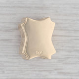 Goldman Kolber Cameo Slide Bracelet Charm 14k Yellow Gold Carved Shell