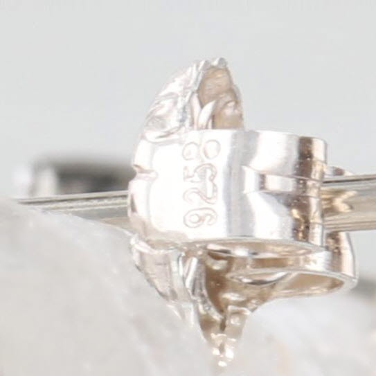 Lafonn Cubic Zirconia Earrings Converted Bracelet Sterling Silver 14k Gold
