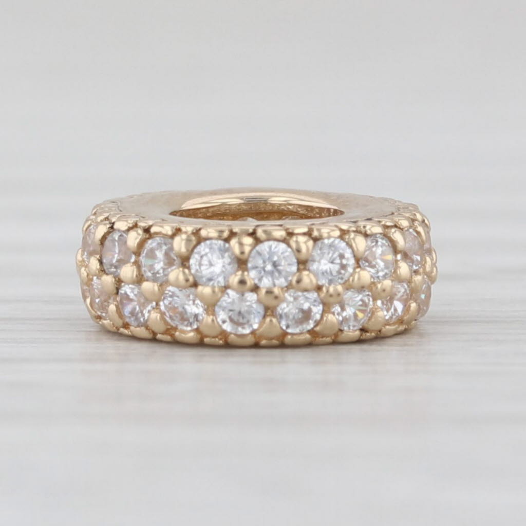 Pandora Inspiration Within Cubic Zirconia 14k Gold Spacer Charm 750835CZ