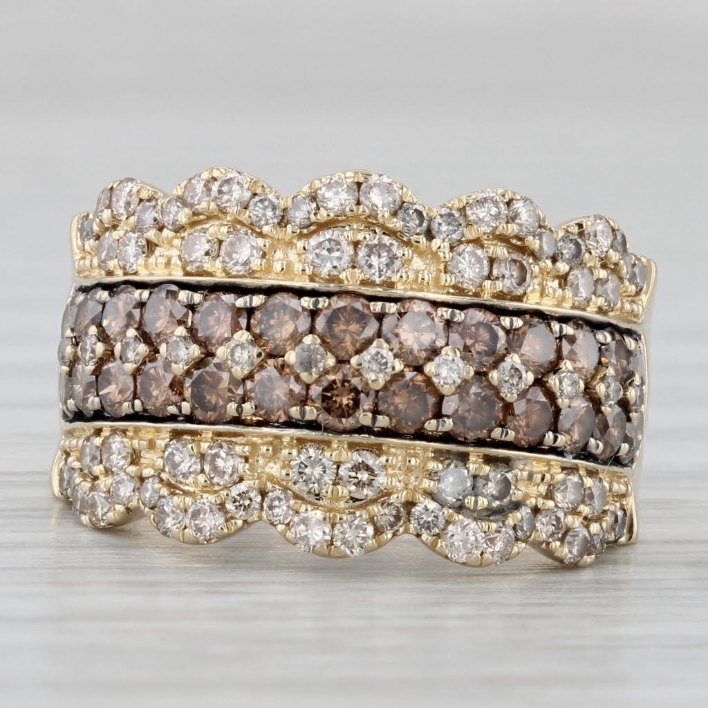 Gray Le Vian 1.20ctw Champagne Diamond Ring 14k Yellow Gold Size 7.25